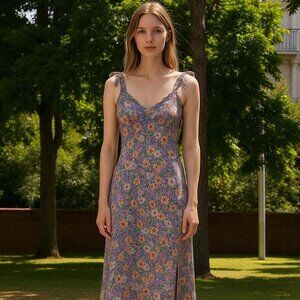 ASTR THE LABEL Women's Floral Dress SMALL